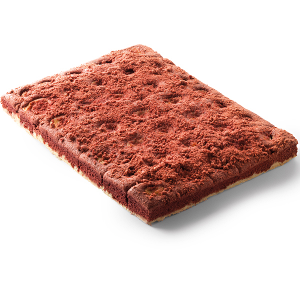 1071315  De Maro Plaatcake Red Velvet Cheesecake  2x2 kg