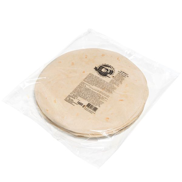 1099593 " L.A. Streetfood  Pablo's Choice  Flour Tortilla ø30 cm  8x18 st "