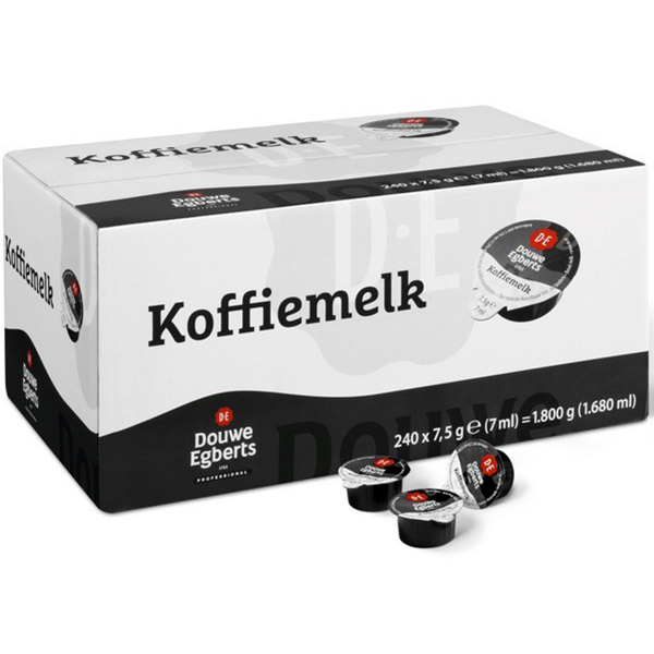 2015030  Douwe Egberts Koffiemelkcups Vol  240x7,5 gr