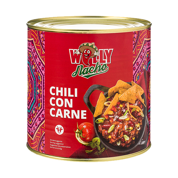 2412002  Willy Nacho Chili Con Carne  2,7 kg