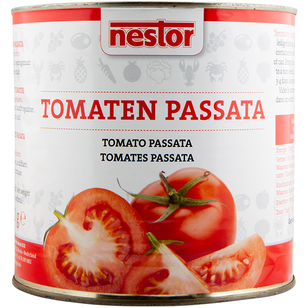 2412143  Nestor Tomaten Passata (Gezeefd)  3 lt