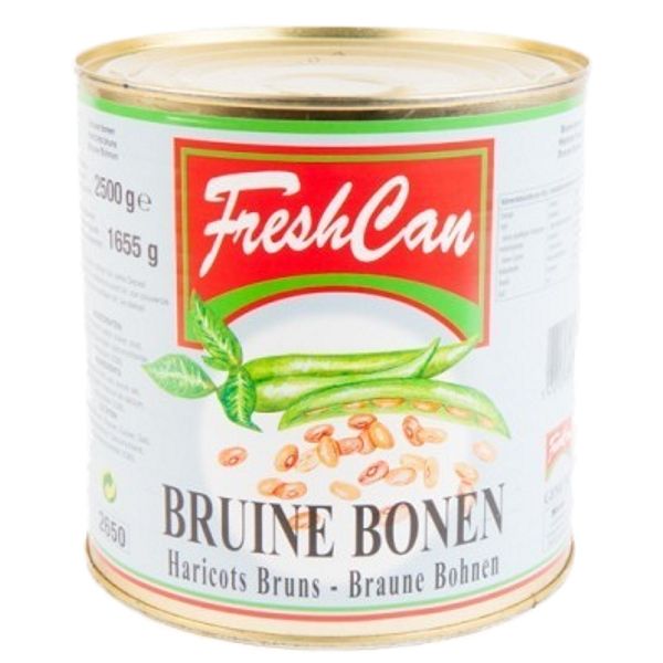 2412226  Fresh Can Bruine Bonen  3x3 lt