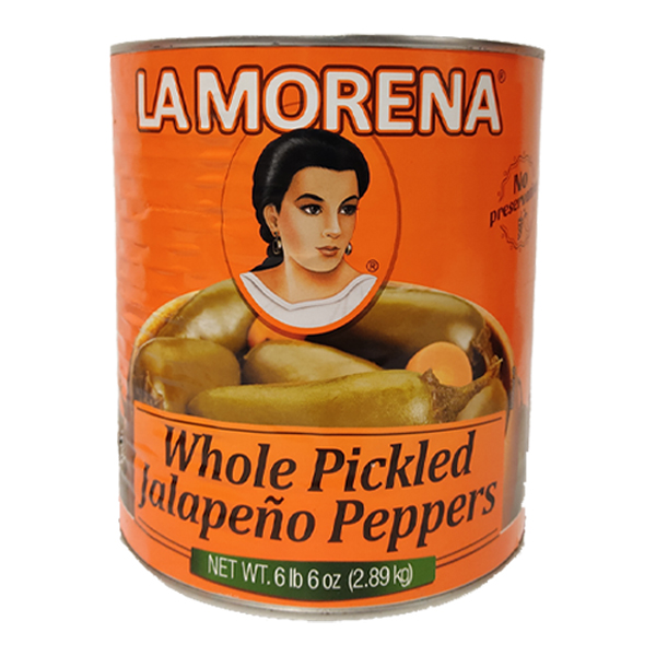 2412362  La Morena Pickled Jalapeño Pepers  2,89 kg