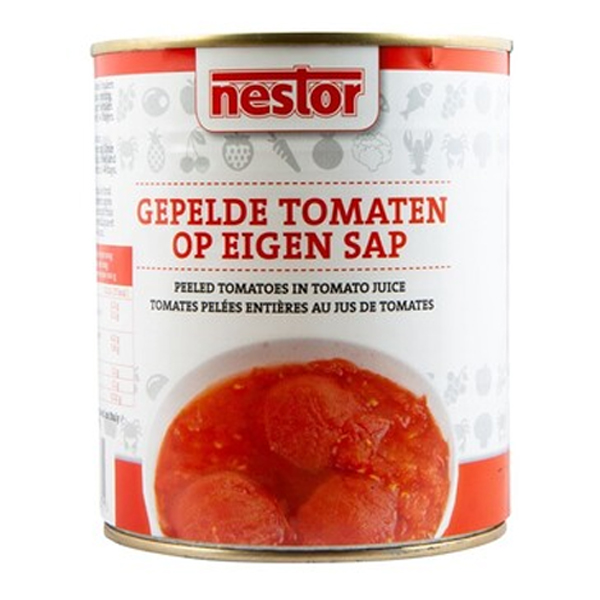 2412984  Nestor Hele Gepelde Tomaten  3 lt