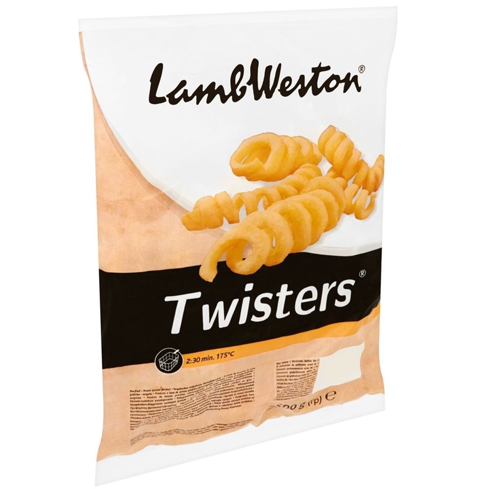 2816083  Lamb Weston Twisters Naturel (T03)  4x2,5 kg