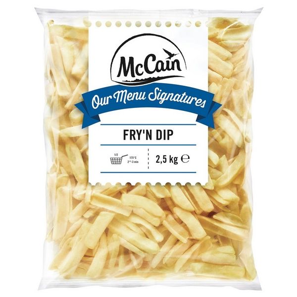2816166 " McCain Frites Fry 'N Dippers  5x2,5 kg "
