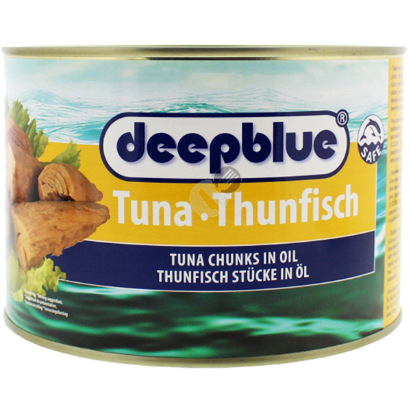 3630023  Deep Blue Tonijn Chunks in Olie  1,705 kg