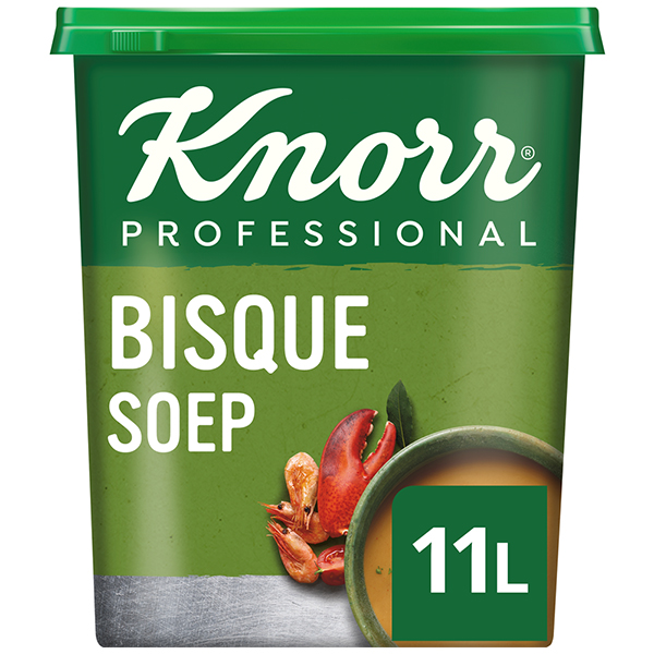 4012515  Knorr  Professional  Bisque Soep Poeder voor 11 lt  1,1 kg