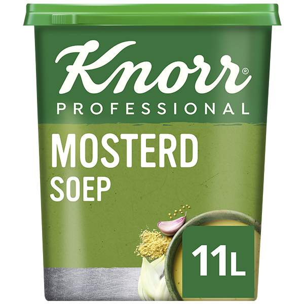4012536  Knorr  Professional  Mosterdsoep  1,1 kg/11 lt