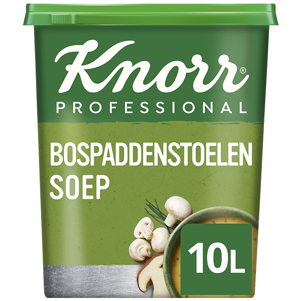 4012540  Knorr  Professional  Bospaddenstoelensoep Poeder voor 10 lt  1 kg