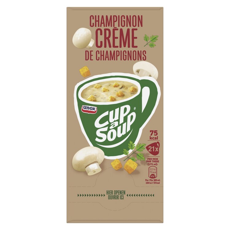 4035151  Cup-a-Soup Champignon Crème  21x175 ml