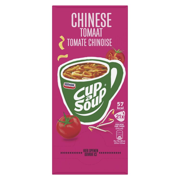 4035154  Cup-a-Soup Chinese Tomaat  21x175 ml