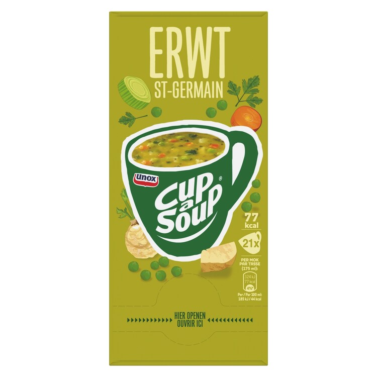 4035155  Cup-a-Soup Erwt  21x175 ml