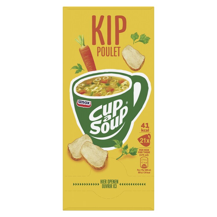 4035160  Cup-a-Soup Kip  21x175 ml