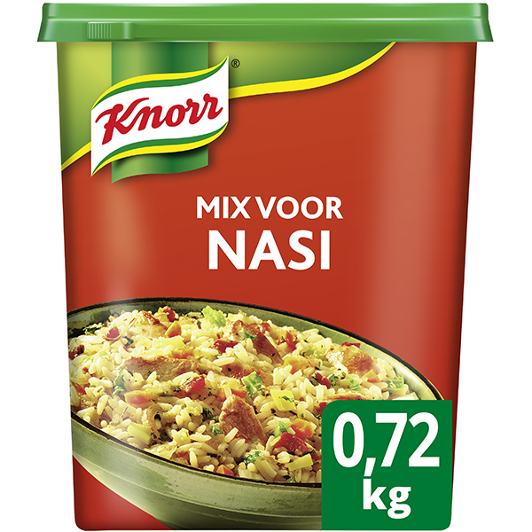 4616095  Knorr  1-2-3  Mix voor Nasi voor 9 kg  720 gr