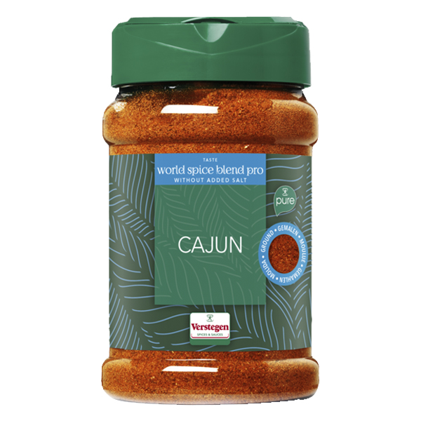 4616250  Verstegen  World Spice Blends  Cajun Kruiden  180 gr