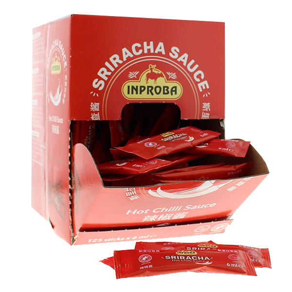 4622147  Inproba Sriracha Saus Sticks  125x6 ml