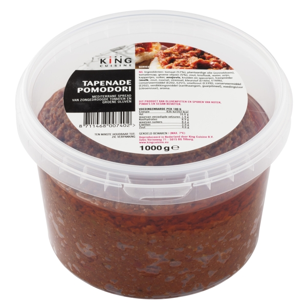 4637006  King Cuisine Tomaten Tapenade  1 kg