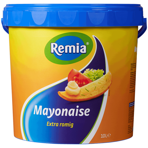 5010018  Remia Mayonaise Extra Romig 70%  10 lt