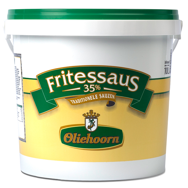 5012116  Oliehoorn Fritessaus 35%  10 lt