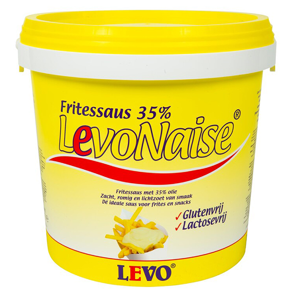5012285  Levo Fritessaus 35 % Levonaise  10 ltr
