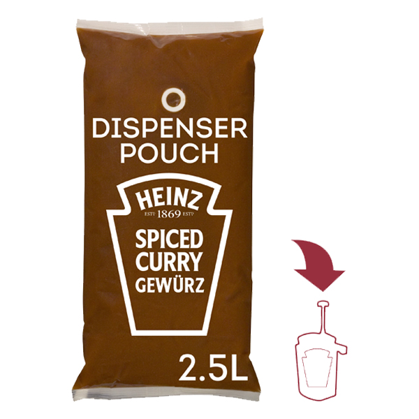 5014046  Heinz  Currysaus Sauce-O-Meat  3x2,5 lt