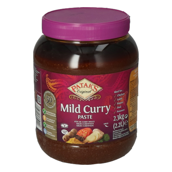 5014152 " Patak's Mild Curry Paste  2300 gr "