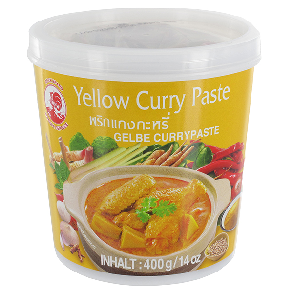 5014159  Cock Curry Pasta Geel  400 gr