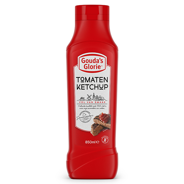 5016031 " Gouda's Glorie Tomaten Ketchup  850 ml "
