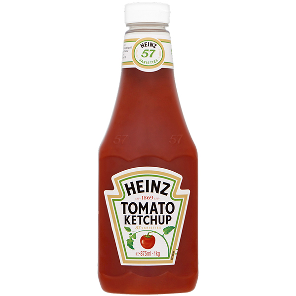 5016080  Heinz Tomato Ketchup  8x875 ml
