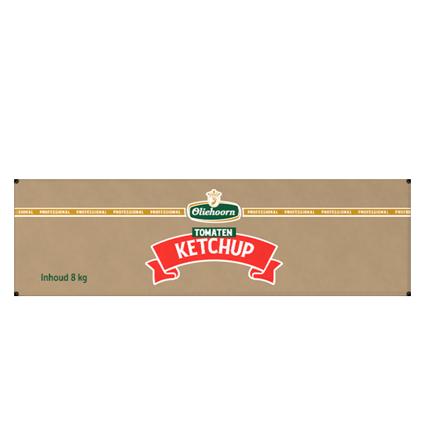 5016132  Oliehoorn  Sausking  Tomaten Ketchup Bag in Box  8 lt