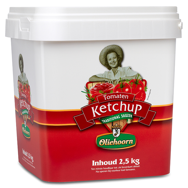 5016137  Oliehoorn Tomaten Ketchup  2,5 kg