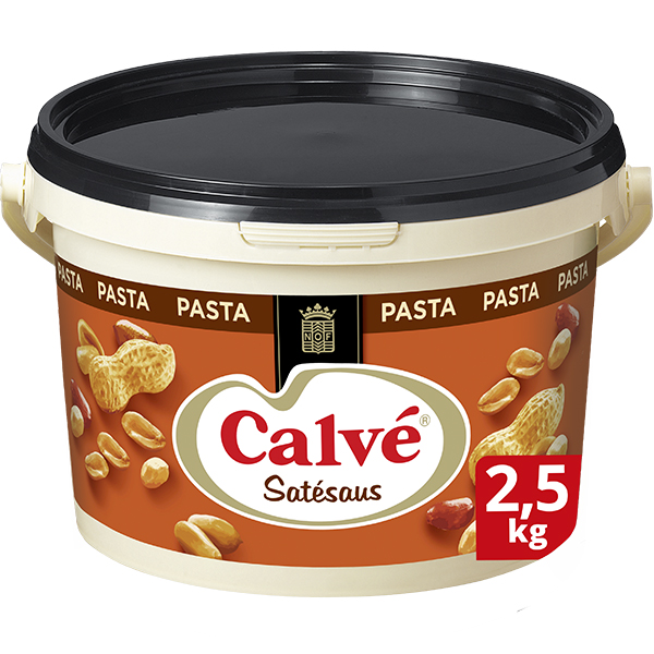 5024002  Calvé Satésaus Pasta  2,5 kg