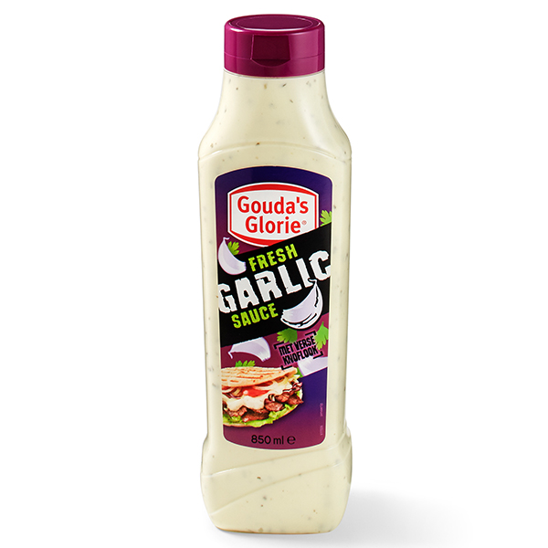 5024061 " Gouda's Glorie Fresh Garlic Sauce  850 ml "