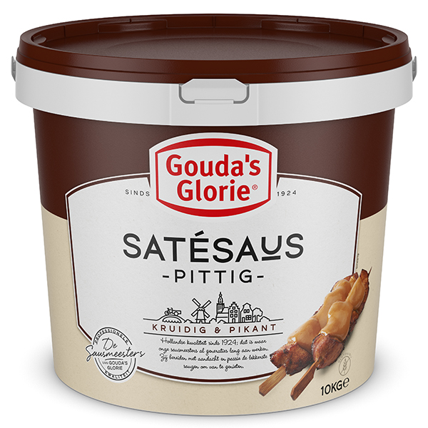 5024064 " Gouda's Glorie Satésaus Pittig  10 kg "
