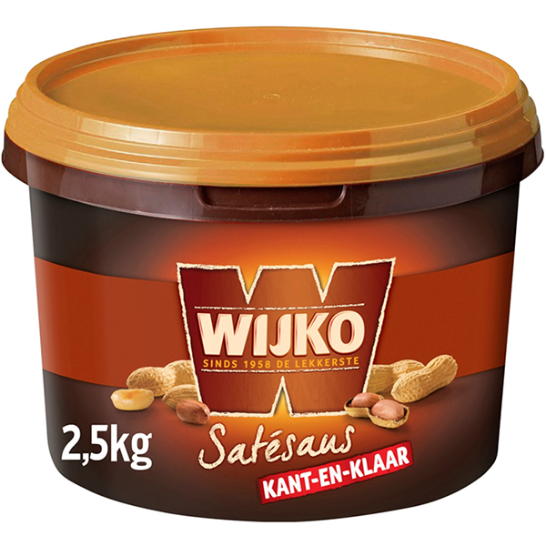 5026005  Wijko Satésaus Kant & Klaar  2,5 kg
