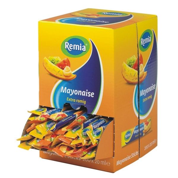 5035109  Remia Mayonaise 70% Sticks  200x20 ml