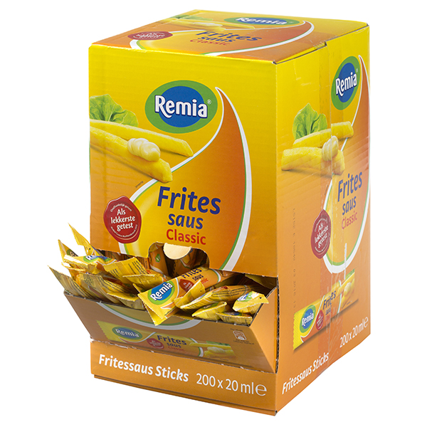 5035110  Remia Fritessaus Classic 25% Sticks  200x20 ml