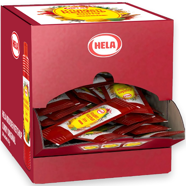 5035286  Hela Curry Ketchup Sachets  100x20 ml