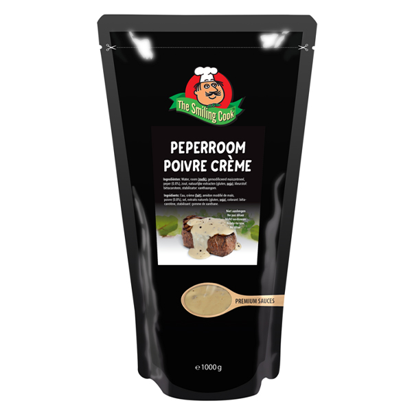 5050059  The Smiling Cook Peperroom Saus  6x1 kg