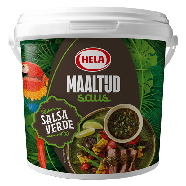 5050185  Hela Maaltijdsaus Salsa Verde  2,6 kg