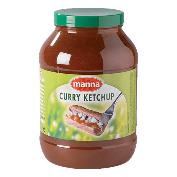 5050254  Manna Ketchup Currysaus Pet  3,25 kg