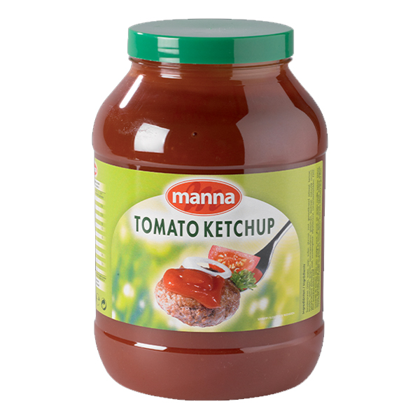 5050255  Manna Tomaten Ketchup Saus Pet  3,35 kg