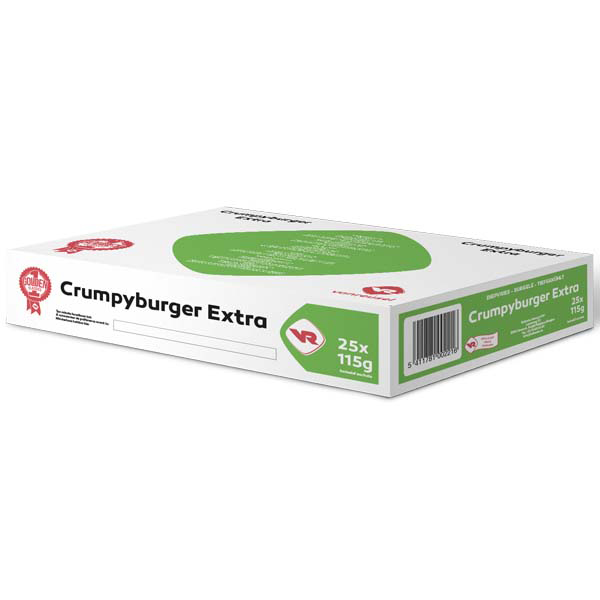 5414137  Vanreusel Crumpyburger Extra (kip)  25x115 gr