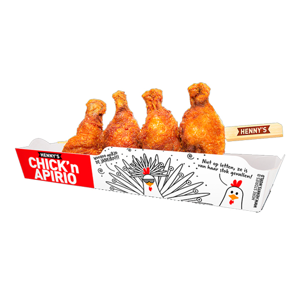 5414442 " Hofkip Chick'n Apirio Stick  15x200 gr "
