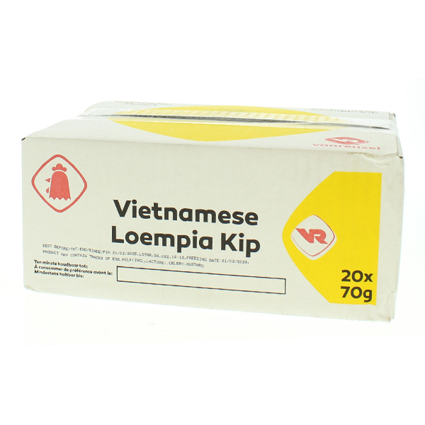 5416110  Van Reusel Vietnamese Loempia Kip  20x70 gr