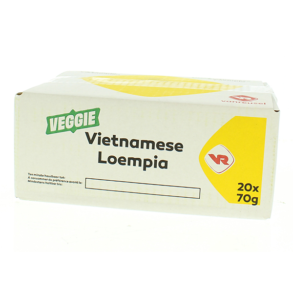 5416111  Van Reusel Vietnamese Loempia Veggie  20x70 gr