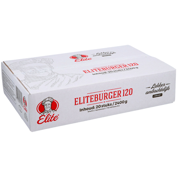5428071  Elite Eliteburger  20x120 gr