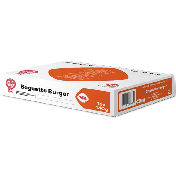 5428174  Vanreusel Baguette Burger  16x140 gr