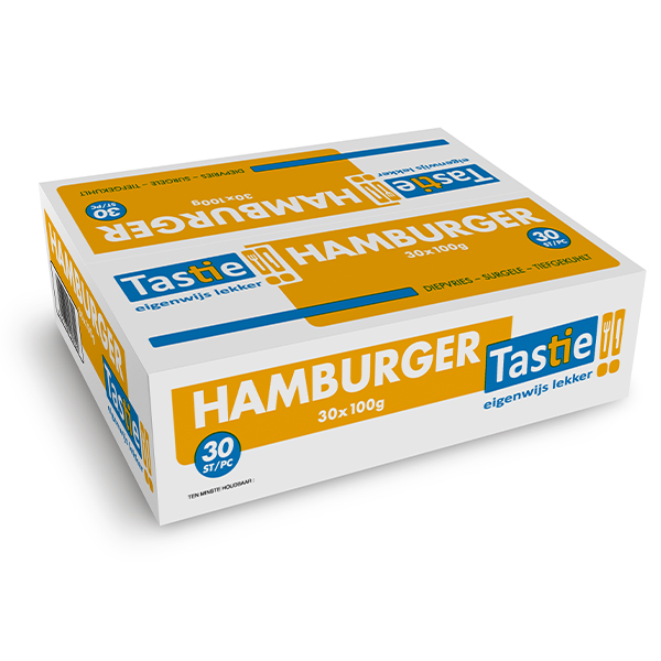 5428175  Tastie Hamburger 30x100 gr